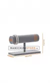 Espositore L20 per bracciali singolo in velluto grigio chiaro