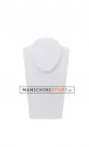 Espositore grande per collane bianco