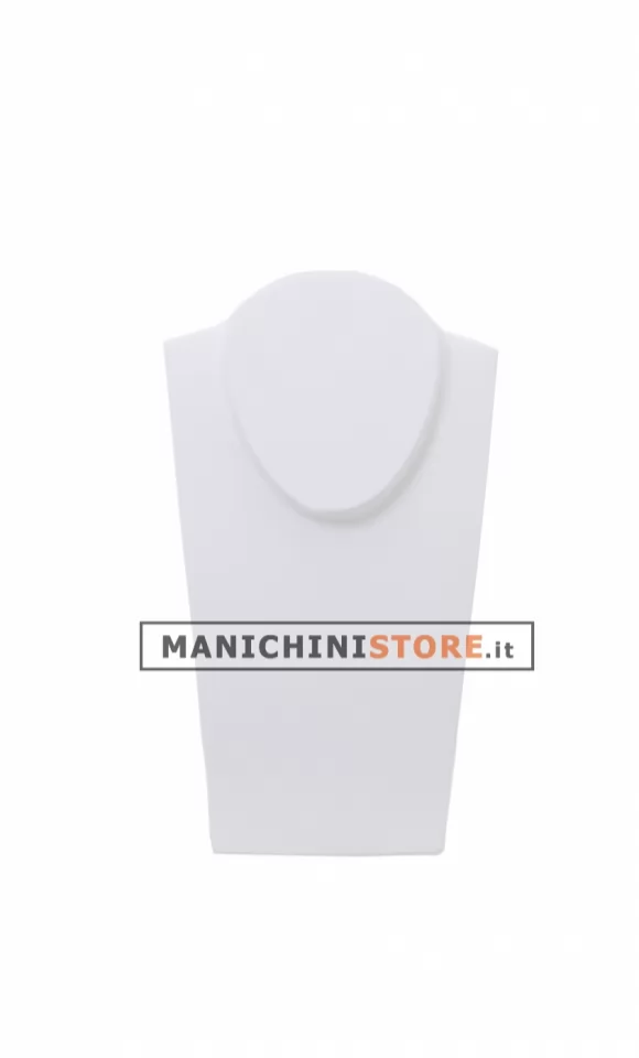 Espositore grande per collane bianco