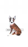 Cane Pitbull per allestimento vetrina - REALISTICO