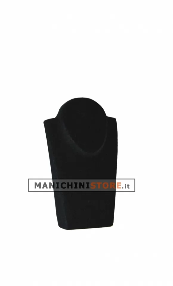 Espositore medio per collane in velluto nero