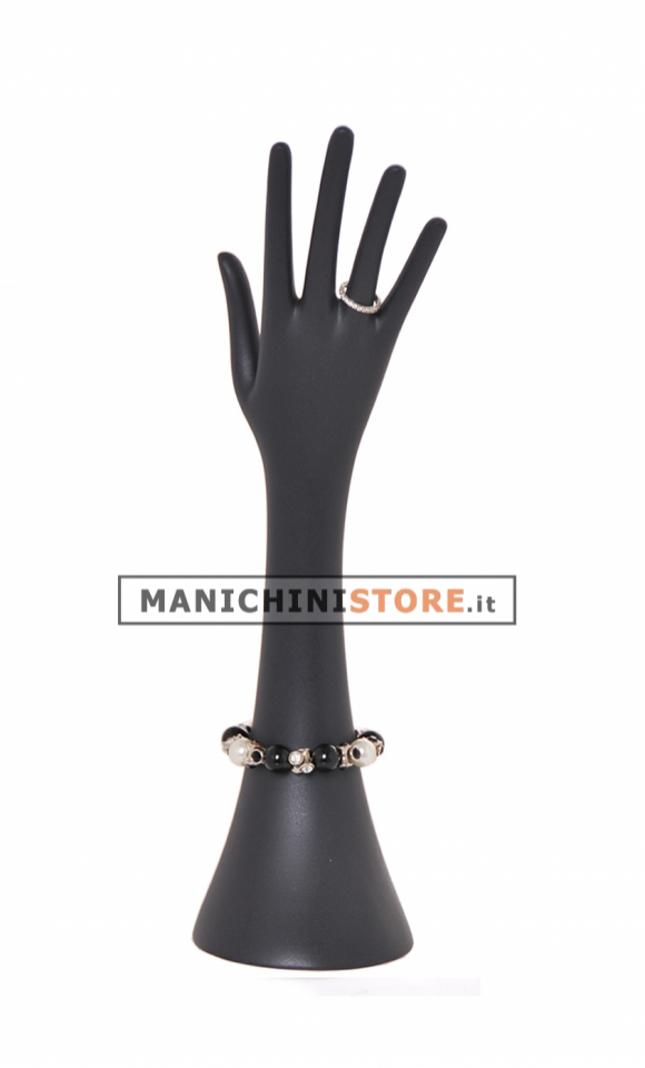 Mano portagioie nera cod.639