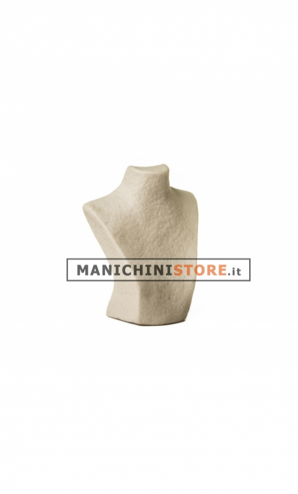 Necklaces holder in natural papier-mache - small