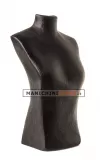 Torso display gioielli cartapesta nero