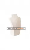 Busto display gioielli a V piccolo bianco