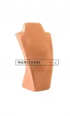 Busto display gioielli a V grande rame