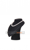 Necklaces dispay in black velvet