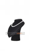 Espositore per collane in velluto nero