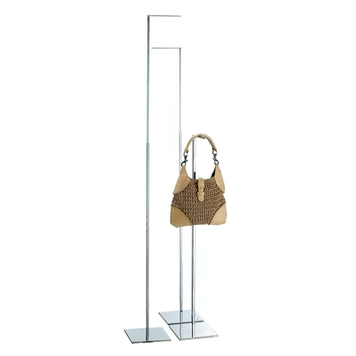 Porta accessori in acciaio regolabile in altezza cod. 1398
