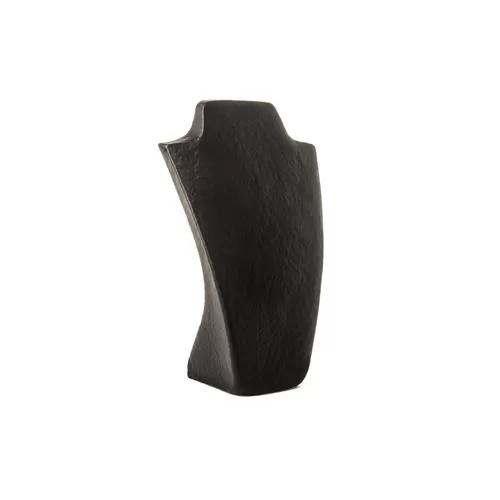 Busto display gioielli a V grande nero