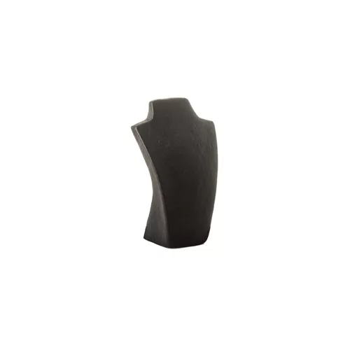 Busto display gioielli a V piccolo nero