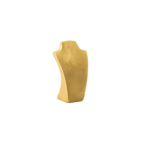 Busto display gioielli a V piccolo oro