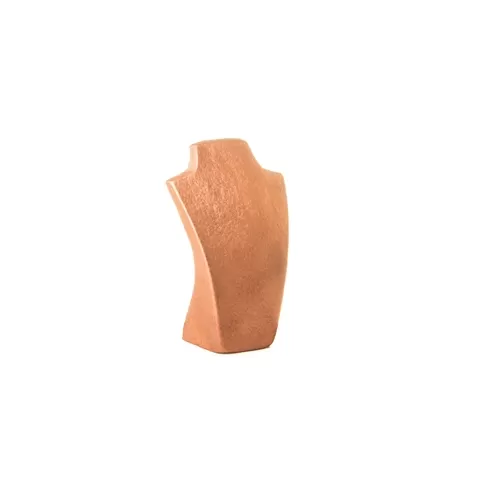 Busto display gioielli a V piccolo rame