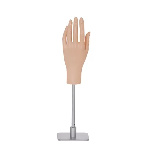 Mano donna per guanti con base