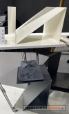 Espositore smontabile a 2 scomparti