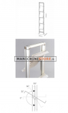 Espositore a 4 ripiani