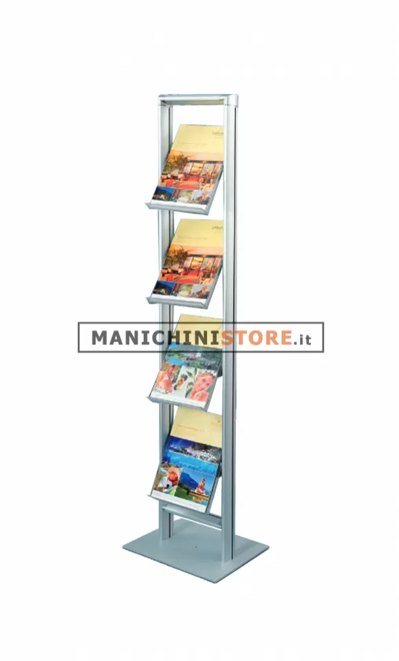 Espositore a 4 ripiani