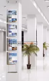 Espositore a soffitto o a parete