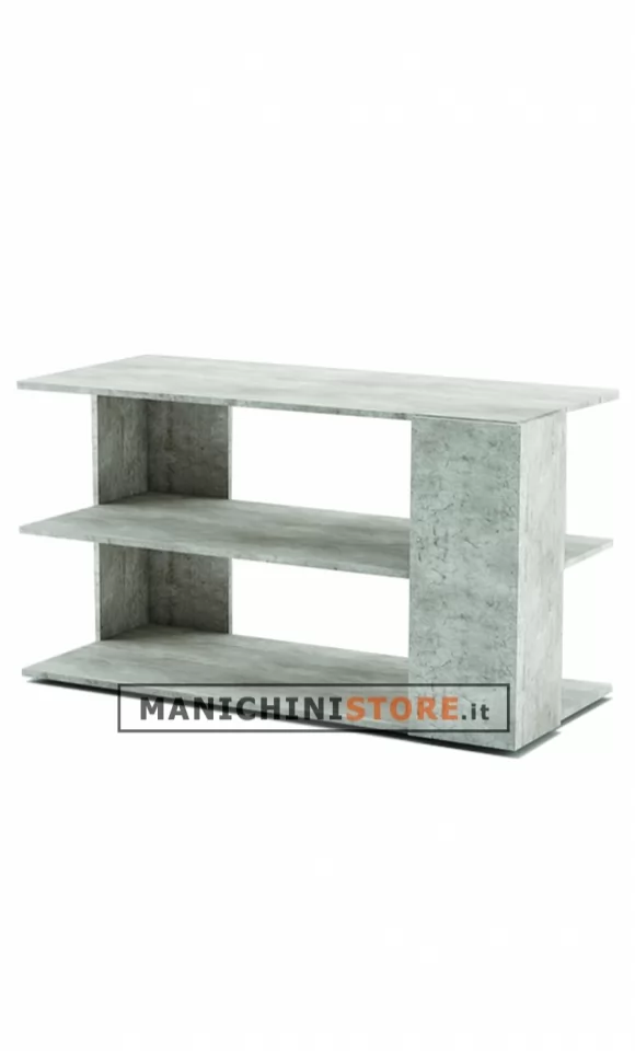 Banco con ripiano 3D