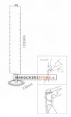 Espositore con porta poster