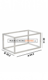 Espositore a muro 64,2 cm 01
