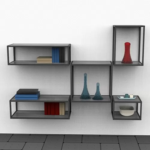 Espositore a muro 44,2 cm 01