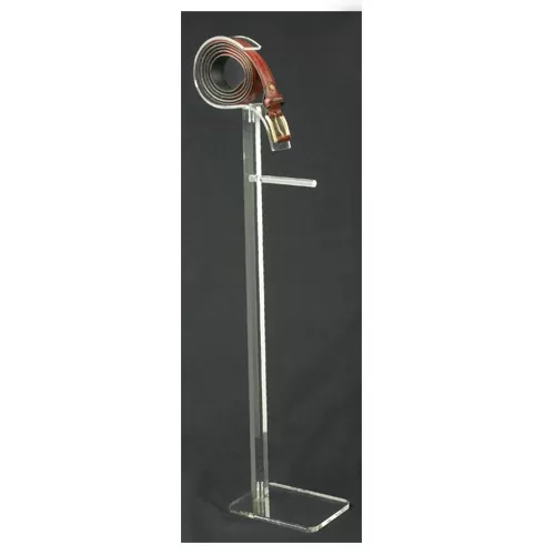 Espositore portacinture in plexiglass cm h. 80