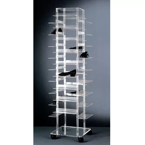 Espositore portascarpe in plexiglass M4
