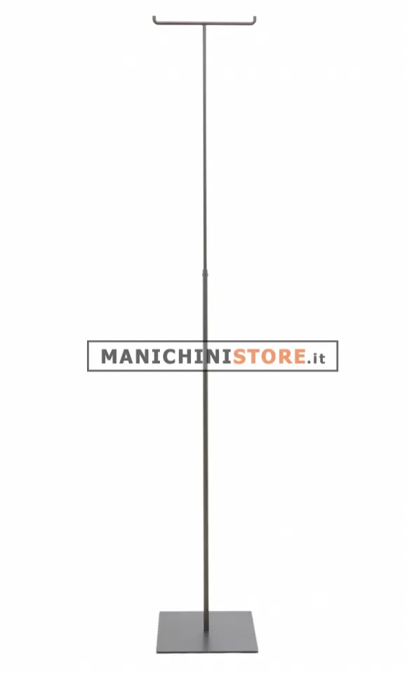 Espositore porta abiti doppio regolabile