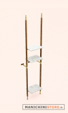 Sistema montanti Modulo pavimento - soffitto