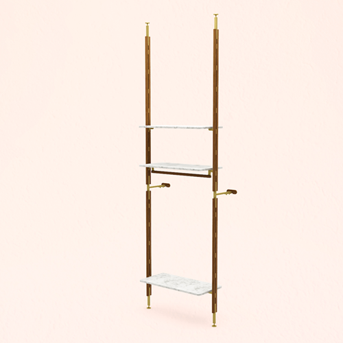 Sistema montanti Modulo pavimento - soffitto