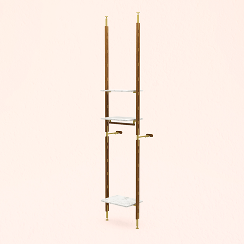 Sistema montanti Modulo pavimento - soffitto
