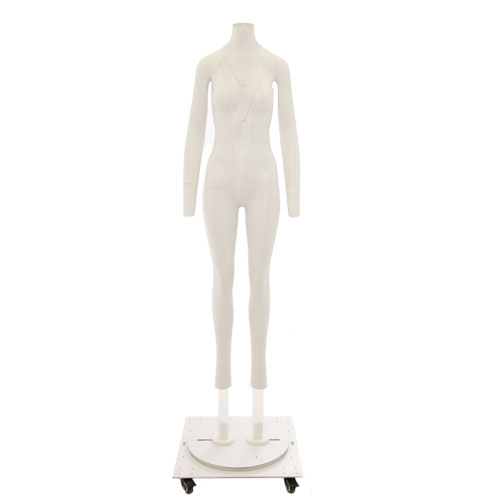 Manichino donna professionale per foto e-commerce Ghost-F21