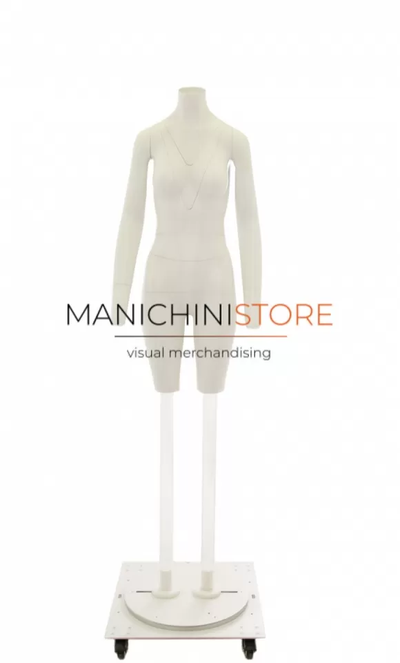 Manichino donna professionale per foto e-commerce Ghost-F22 TG. 42