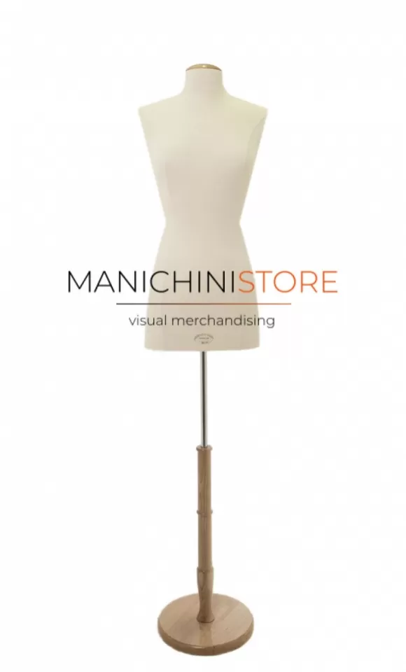 Busto donna sartoriale professionale TG. 40 Small - Avorio