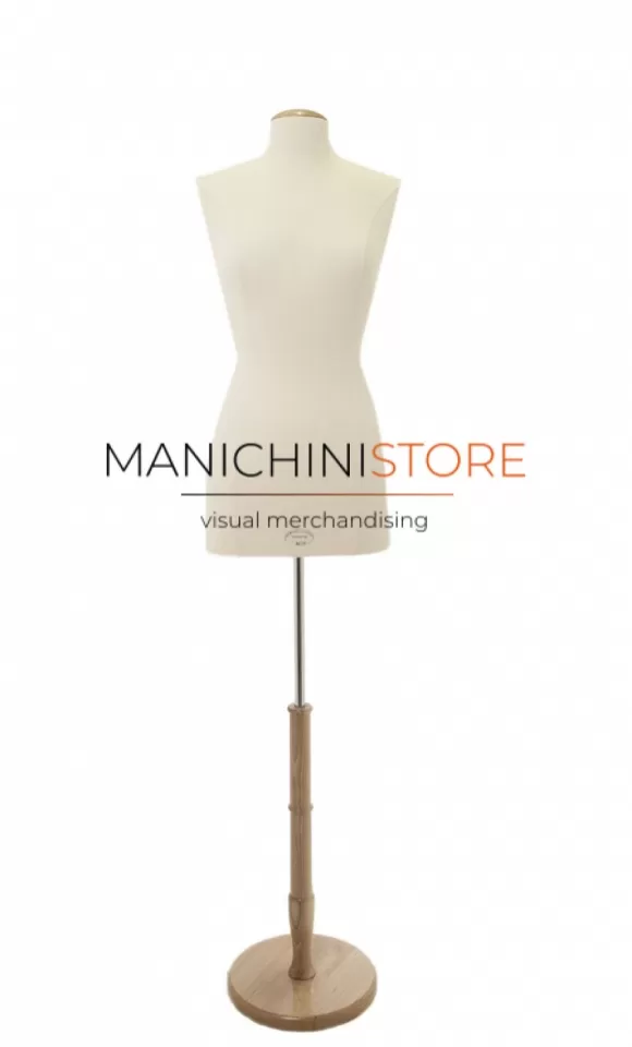 Busto donna sartoriale professionale TG. 40-42 Small+ - Avorio