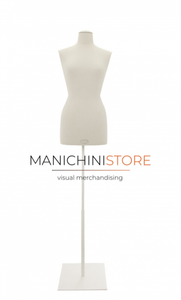 Busto donna sartoriale professionale in lino TG. 40-42 Small+  