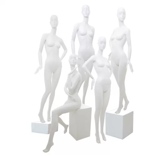 Famiglia manichini donna bianco - BB