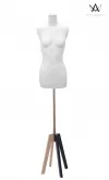 Busto Donna Essential con base rovere bicolor