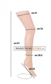Gamba donna precolorata - espositore calze