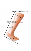 Child leg socks display - skin