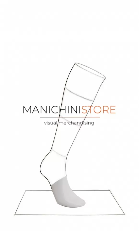 Accessorio per gambale con dita per foto e-commerce