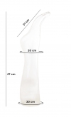Mezza Gamba donna espositore calze - trasparente