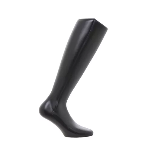 Gamba uomo nera - espositore calze