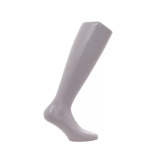 Gamba uomo grigia - espositore calze
