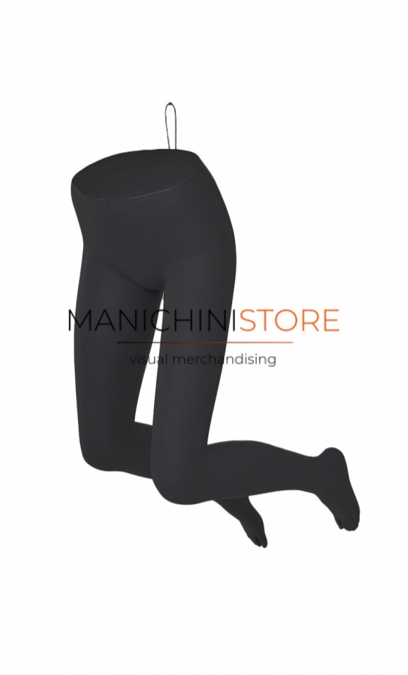 Gambe donna appese - nero