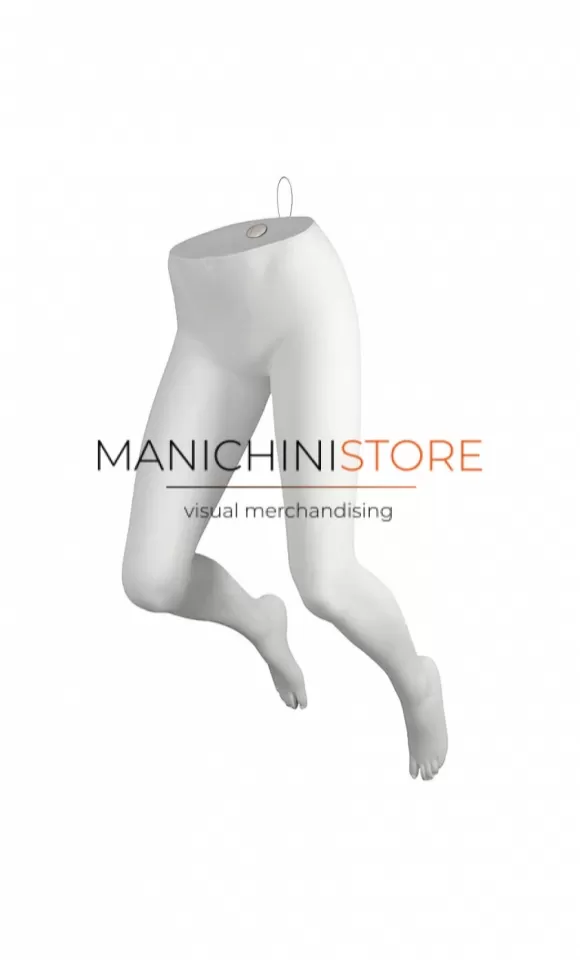 Gambe donna appese - bianco