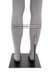 Gambe uomo vita alta con base in metallo nero