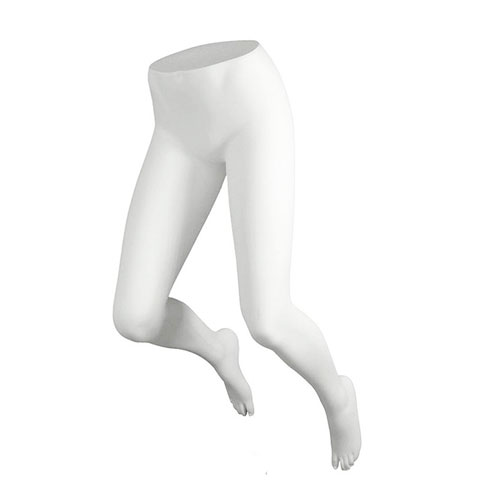 Gambe donna appese - bianco opale