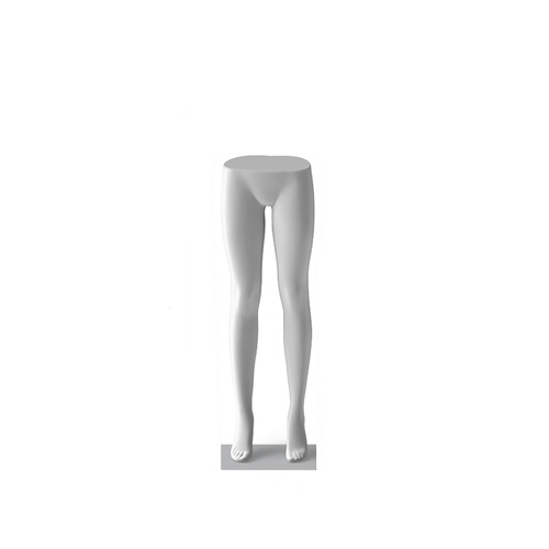 Gambe donna con base in metallo